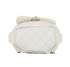 CC Backpack, &pound;3,900, Handbags, White, Leather/Shearling, Top view
